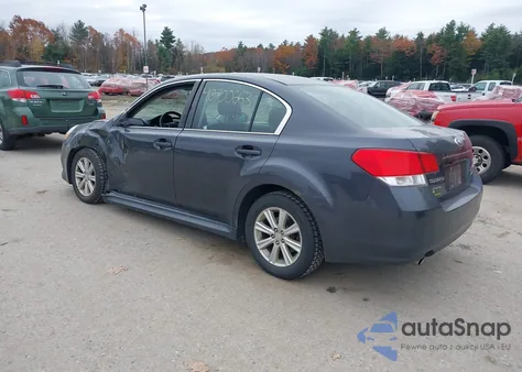2012 Subaru Legacy 2.5I Premium из США, поврежденный, VIN 4S3BMBC64C3002832